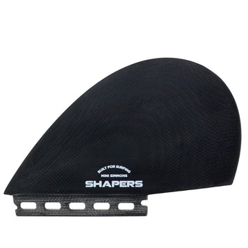 Shapers Fins - Mini Simmons (Futures) - Black