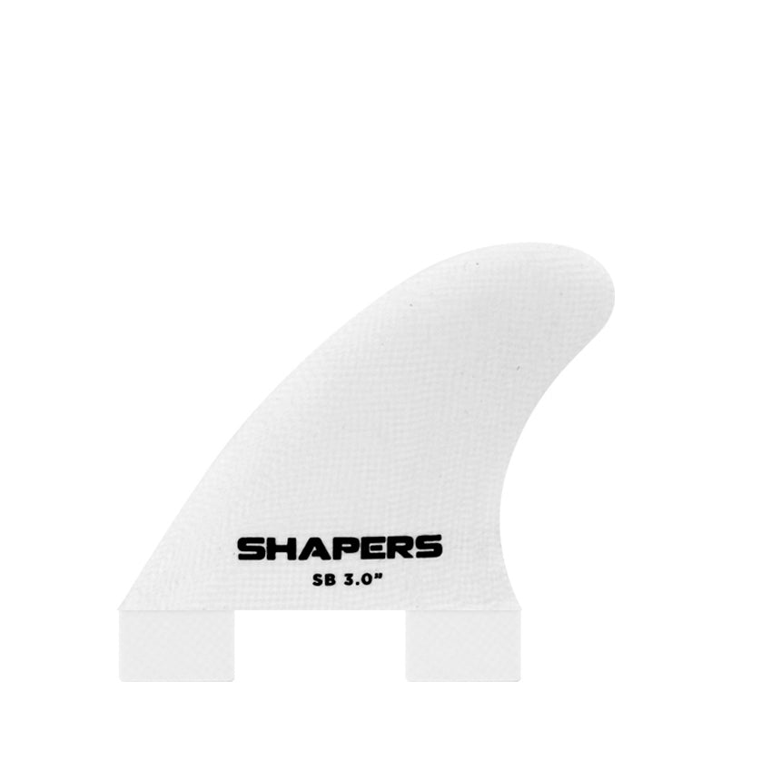 Shapers Fins - SB 3" Side Fins (FCS1) - White