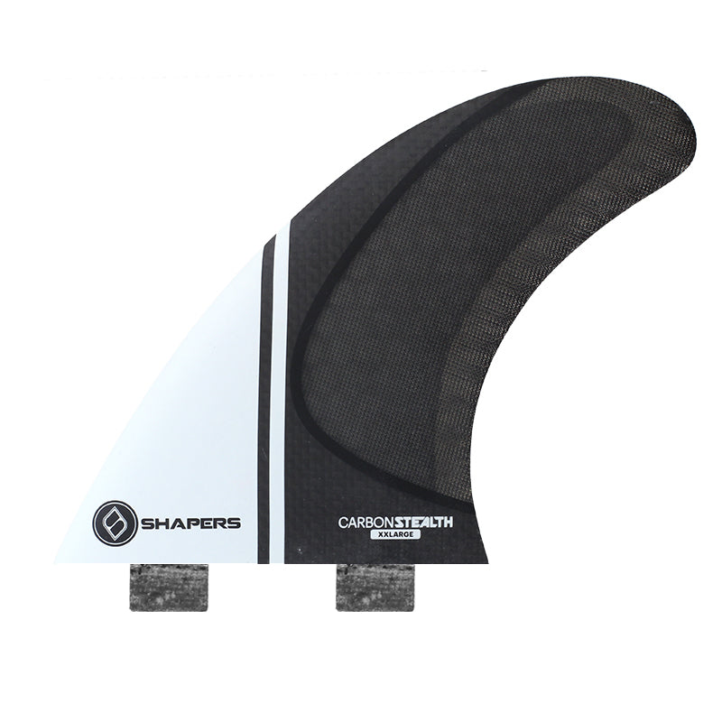 Shapers Fins - XX-Large Stealth (FCS 1) - White