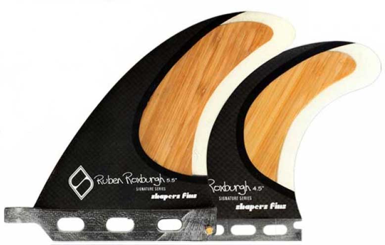 Shapers Fins - 5.5" Ruben Roxburgh - 2+1(Futures) - Bamboo
