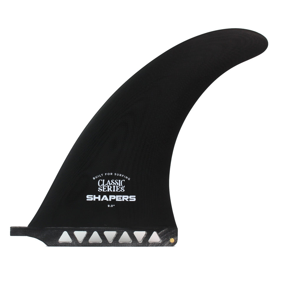 Shapers Fins - 9" Classic Series  - Black