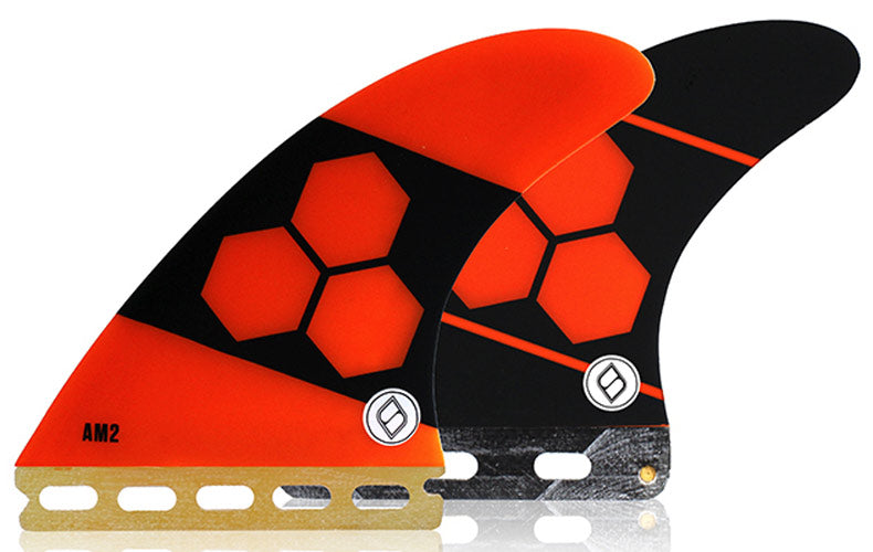 Shapers Fins - AM2 Al Merrick 2+1(Future) - Orange - Large