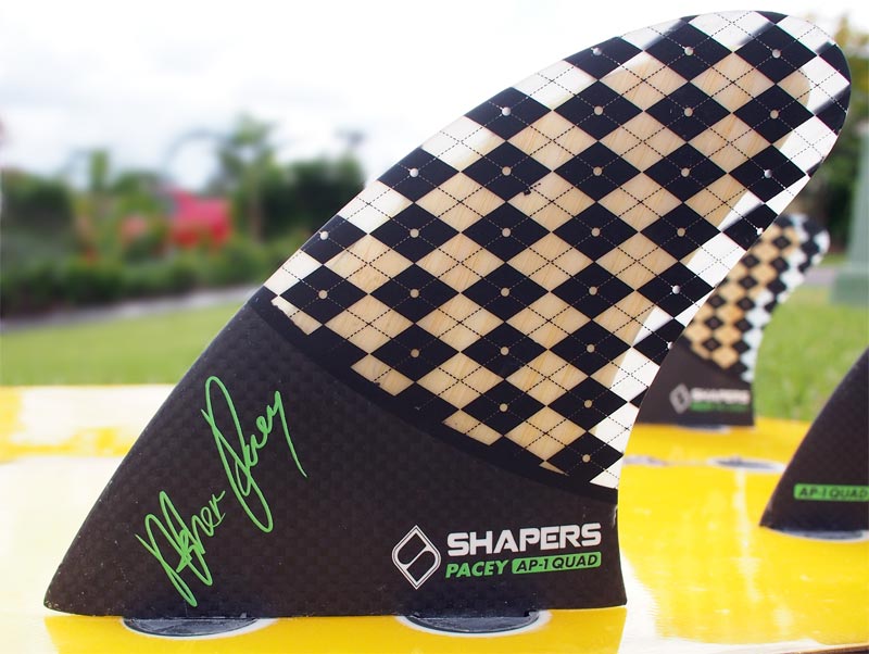 Shapers Fins - AP1 Quad - Asher Pacey - Small-Medium