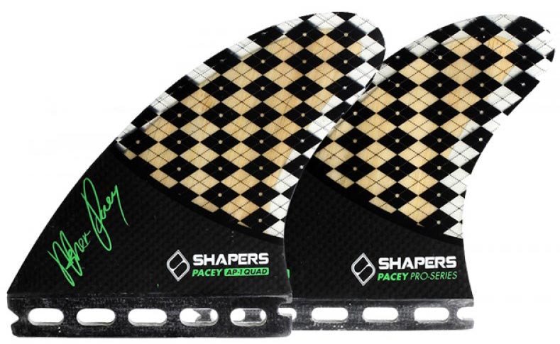 Shapers Fins - AP1 Quad (Future) - Asher Pacey - Small-Medium