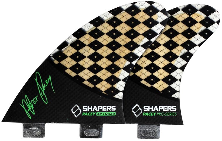 Shapers Fins - AP1 Quad - Asher Pacey - Small-Medium