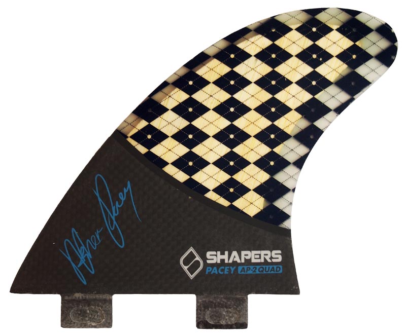 Shapers Fins - AP2 Quad - Asher Pacey - Medium-Large