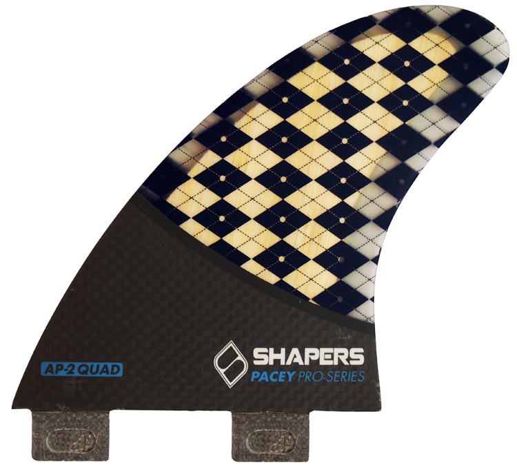 Shapers Fins - AP2 Quad - Asher Pacey - Medium-Large
