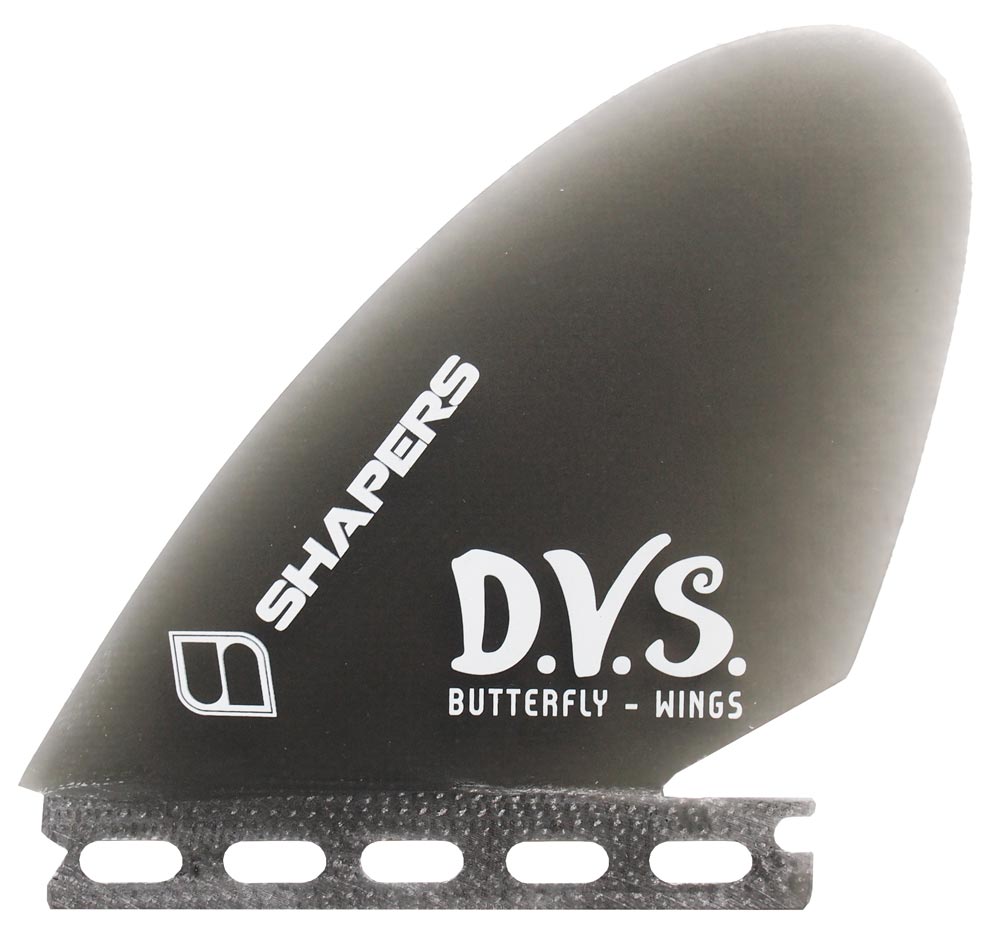Shapers Fins - DVS Keel (Futures)- Front Sides - Smoke