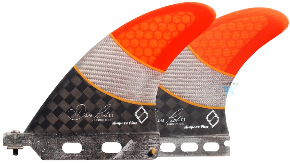 Shapers Fins - Dane Pioli DP01 - 2+1(Future) - Medium/Large