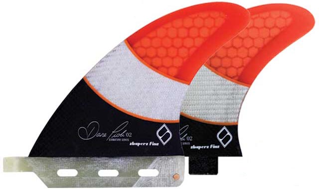 Shapers Fins - Dane Pioli DP02 - 2+1(FCS) - Large