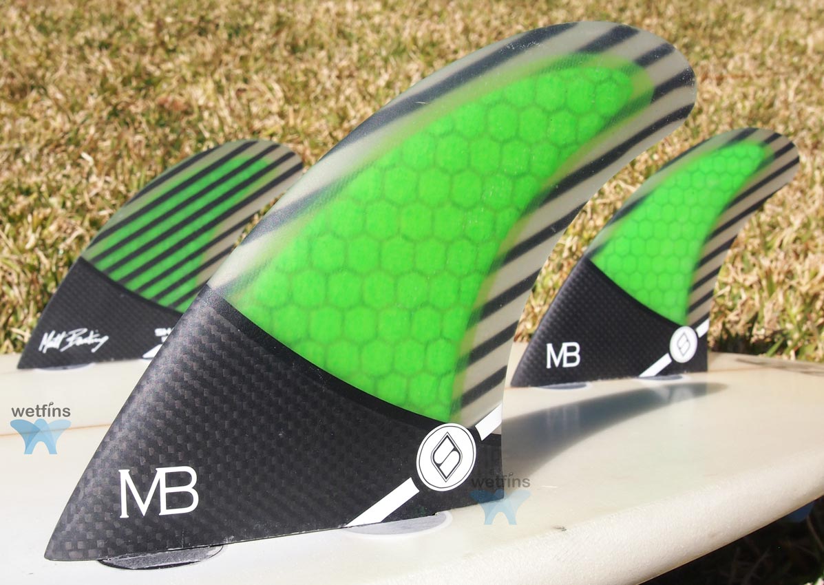 Shapers Fins - MB1 (FCS) Matt Banting - Hybrid - Medium – Wetfins