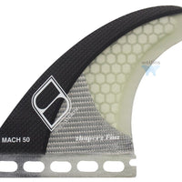 Shapers Fins - Mach 50 (Futures) - Metallic - Medium/Large