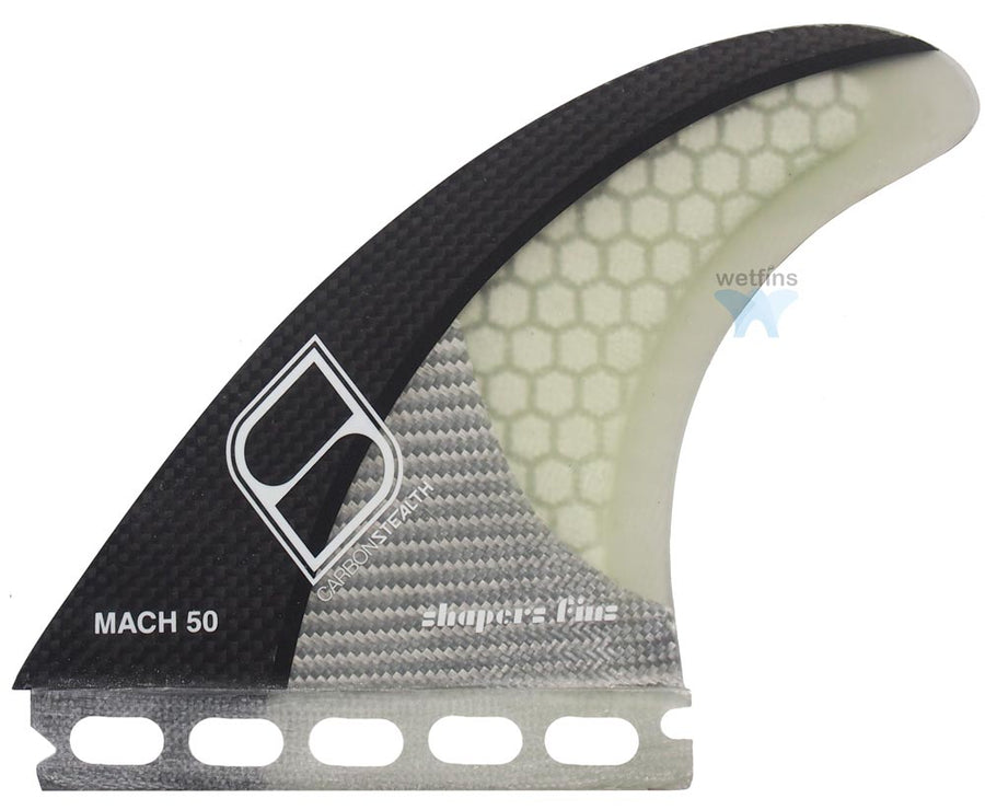 Shapers Fins - Mach 50 (Futures) - Metallic - Medium/Large