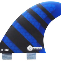 Shapers Fins - S3 (FCS) - Blue - Small