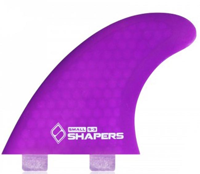 Shapers Fins - S3 (FCS) - Purple - Small