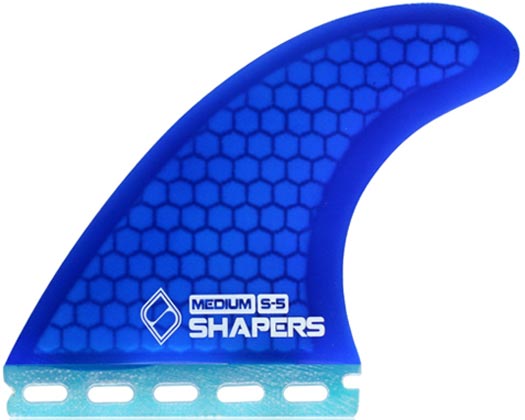 Shapers Fins - S5 (Future) - Blue - Medium