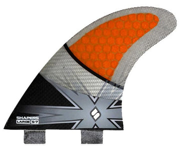 Shapers Fins - S7 Spectrum (FCS) - Grey - Large