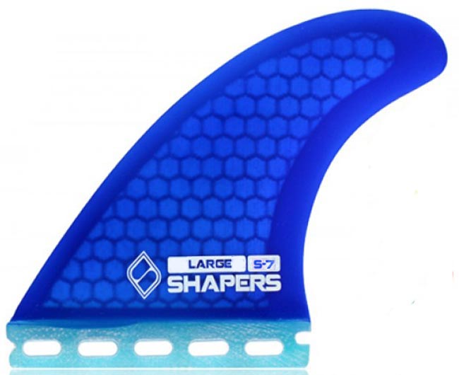 Shapers Fins - S7 (Future) - Blue - Large