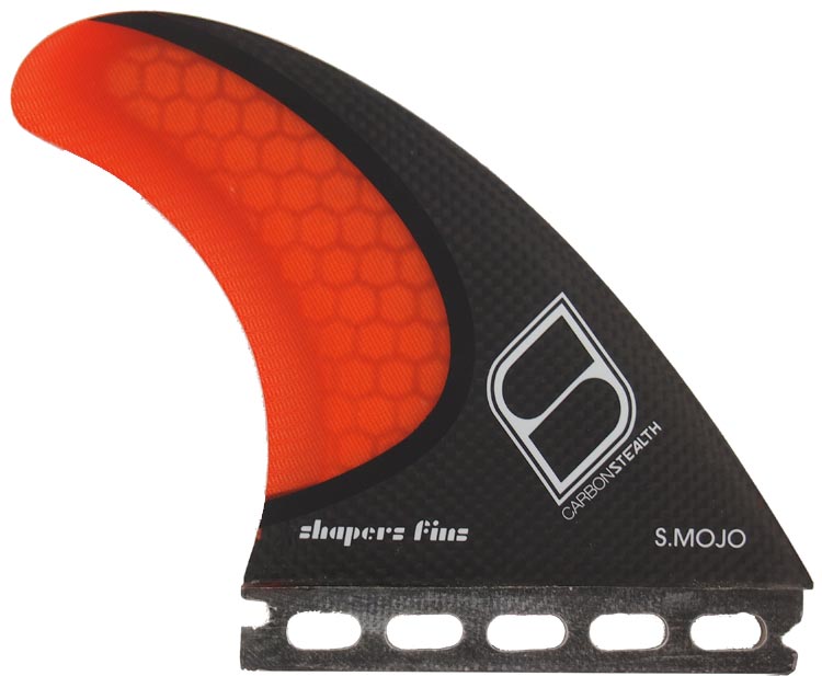Shapers Fins - Stealth S-MOJO (Futures) - Orange - Large