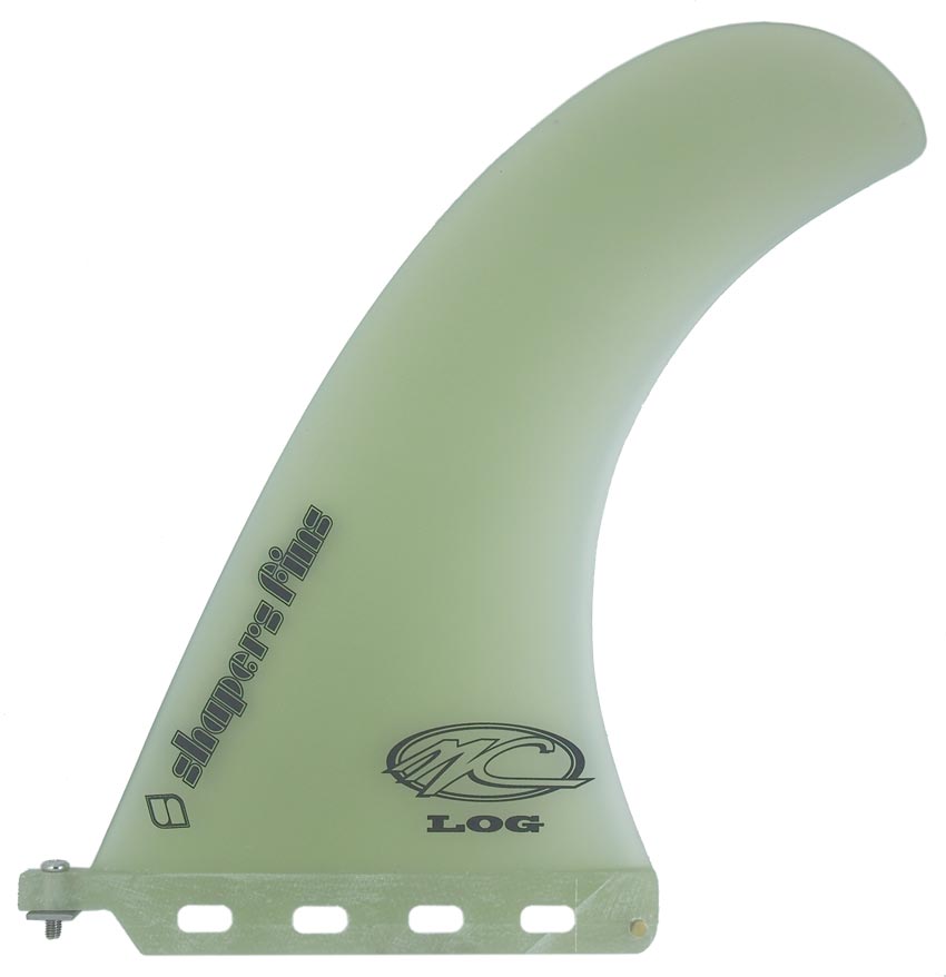 Shapers Fins - 10.25" MC Log - Clear/Smoke