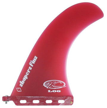 Shapers Fins - 10.25" MC Log - Red
