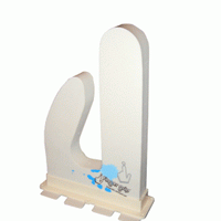 Finger Grip - Vertical Storage Surfboard Rack