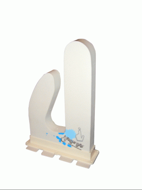 Finger Grip - Vertical Storage Surfboard Rack