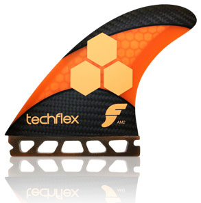 Future Fins - AM2 Techflex - Orange - Large