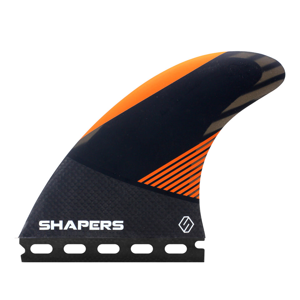 Shapers Fins - MB Hybrid (Futures) Matt Banting - Orange - Small