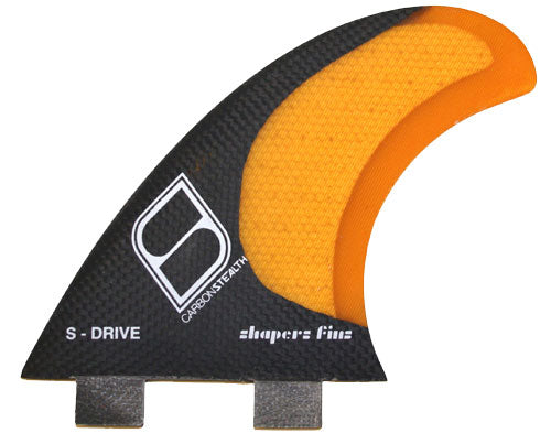 Shapers Fins - Stealth S-Drive - Orange - Medium