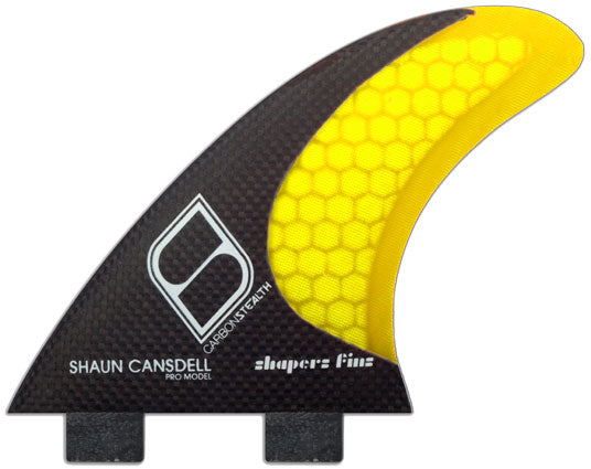 Shapers Fins - Stealth SC01 Shaun Cansdell - Yellow