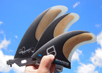 Shapers Fins - 5.5" Ruben Roxburgh - 2+1(FCS) - Bamboo